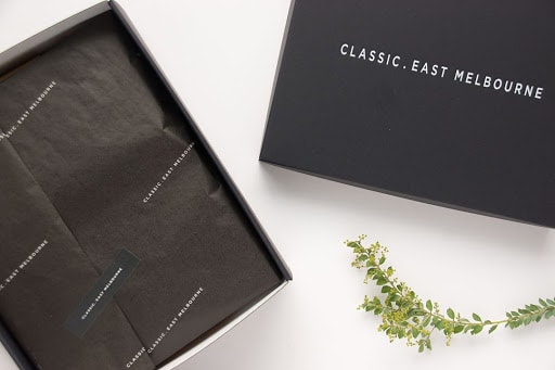 تغليف التجارة الإلكترونية ذو العلامة التجارية من Classic East Melbourne