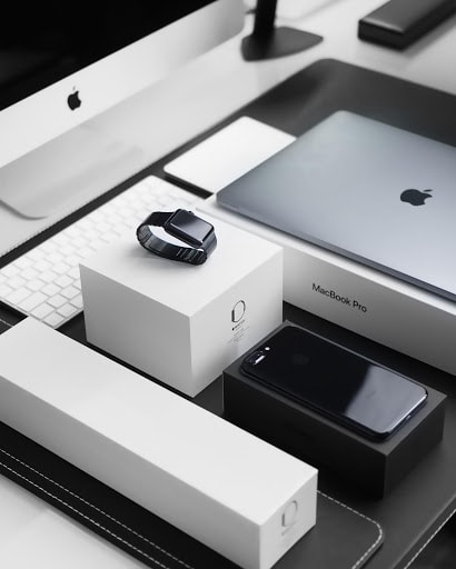 صناديق منتجات Apple