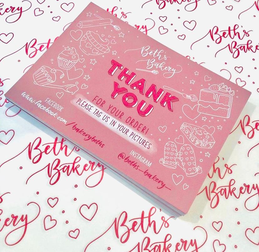 Креативы: Kate Illustrate x Beth's Bakery