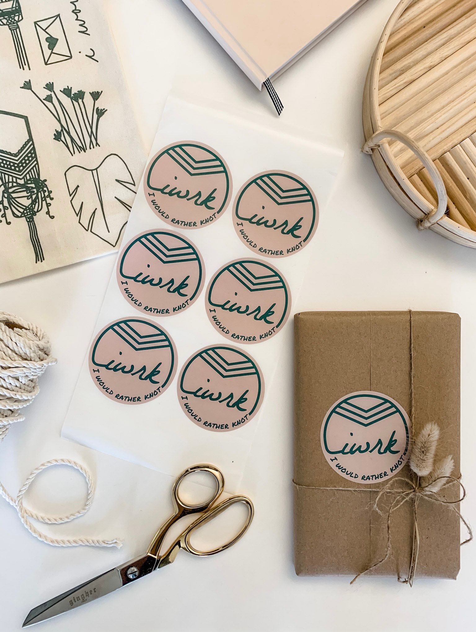 Creatives: Natalie Sanders x I Would Rather Knot