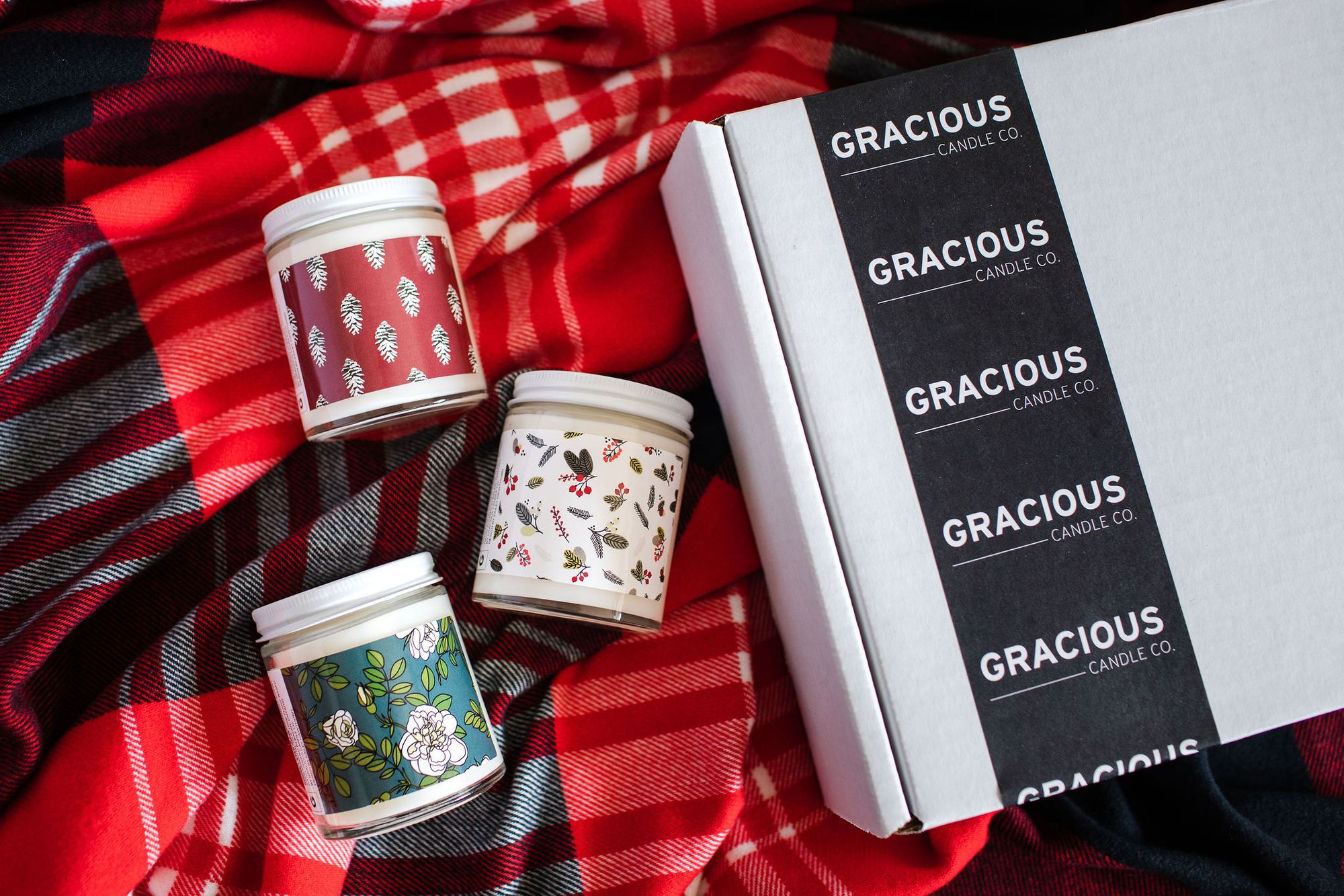 Gracious Candle Co.: شموع نظيفة الاحتراق مصنوعة للمجتمع