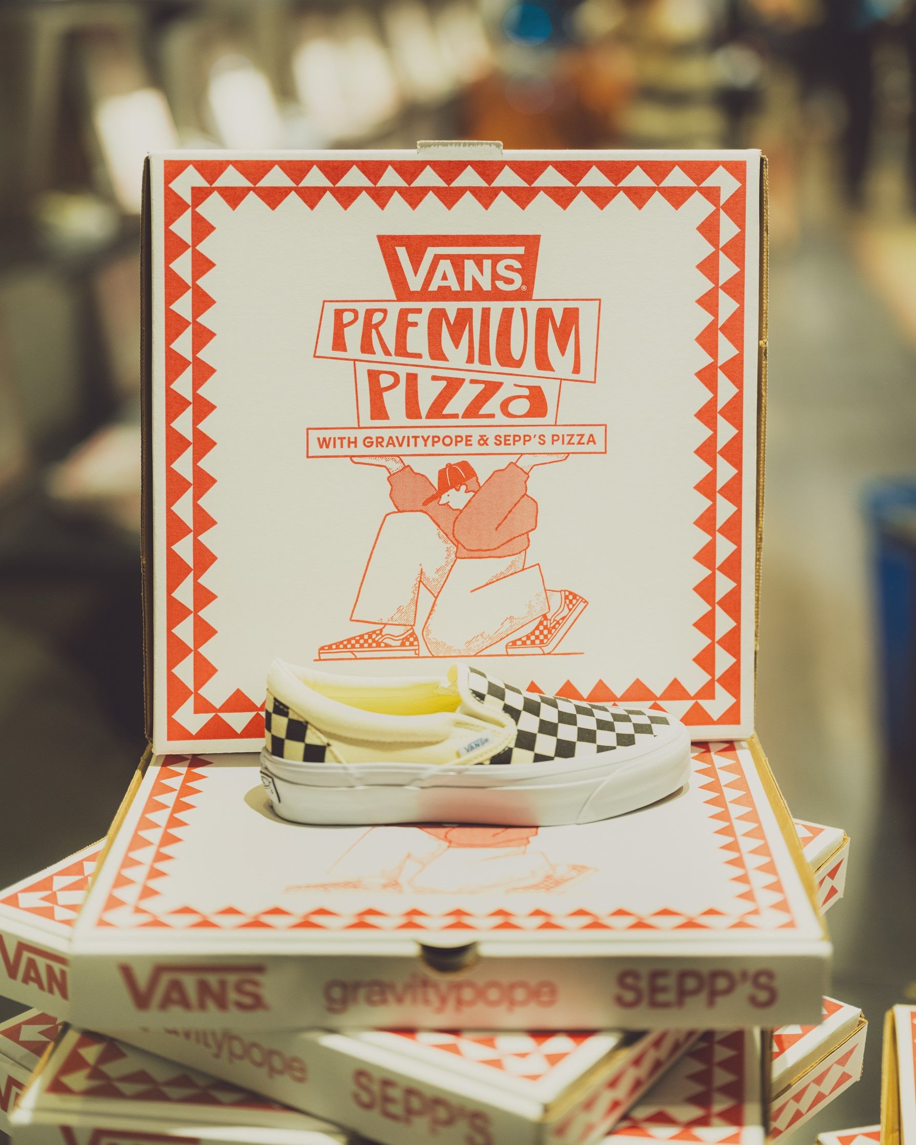 Gravity Pope & Sepp's Pizza x tendlyn