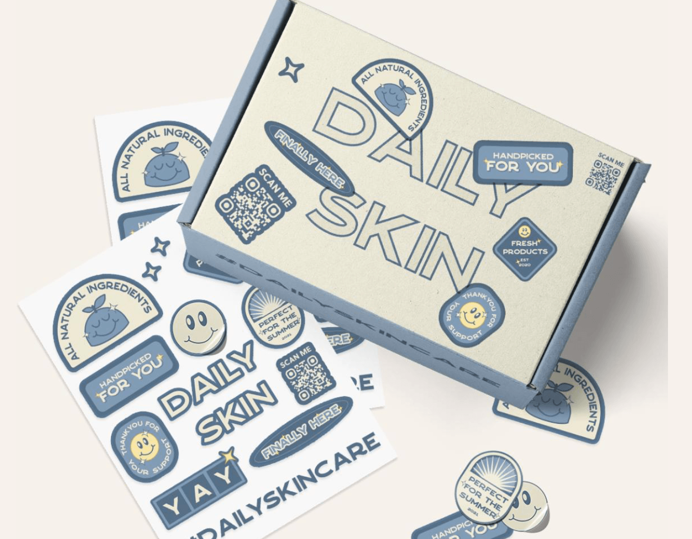 Alt hvad du behøver at vide om tendlyns multi-design brugerdefinerede die-cut klistermærker